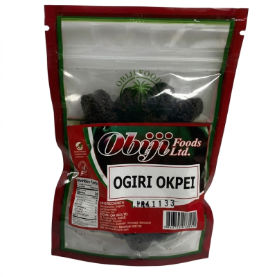 Ogiri Okpei (Castor Seed Paste - Whole Discs)
