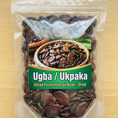 Ugba / Ukpaka (Sliced Fermented Oil Bean - Dried)